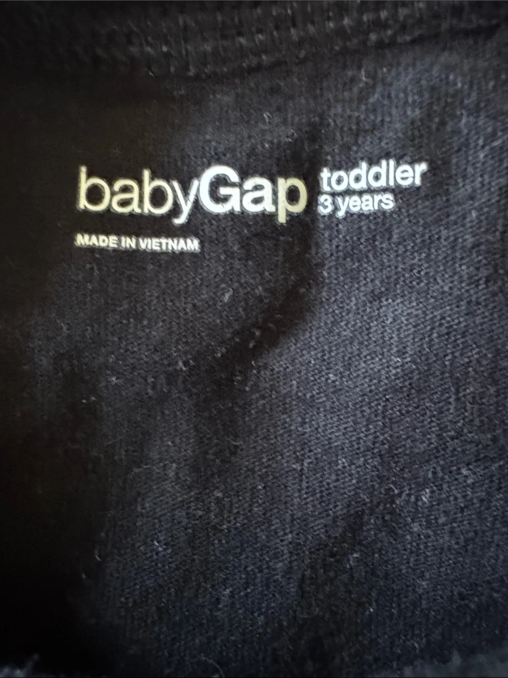 Kids Black Long Sleeve 'BOO' Layered-Look Tee with Gray Sleeves Glow in the Dark